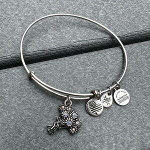 Alex and Ani Silver Charm Bracelet